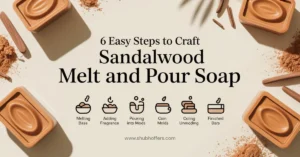 6 Easy Steps to Craft Luxurious Sandalwood Melt-and-Pour Soap