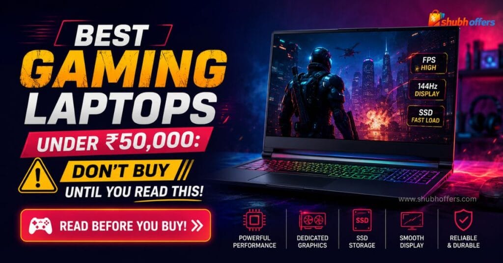 Best Gaming Laptops Under 50000 rupees