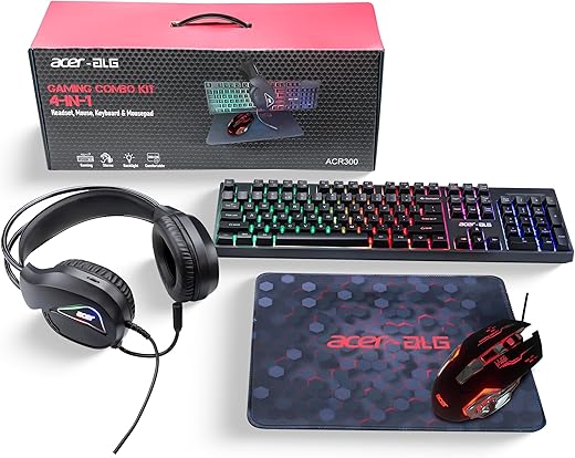 Acer 4-in-1 Gaming Combo with RGB Lighting