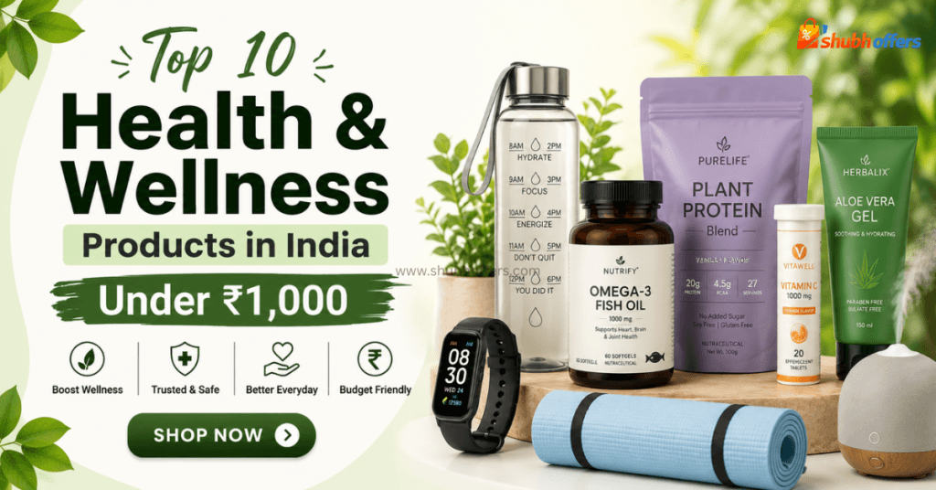 best health wellness products under 1000 india